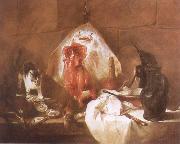 Jean Baptiste Simeon Chardin The Ray oil painting artist